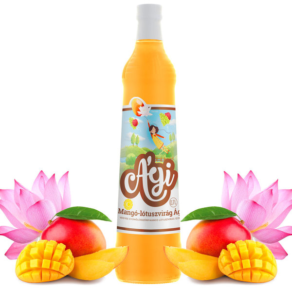 Agi Mango-Lotusblume Fruchtsirup 700ml