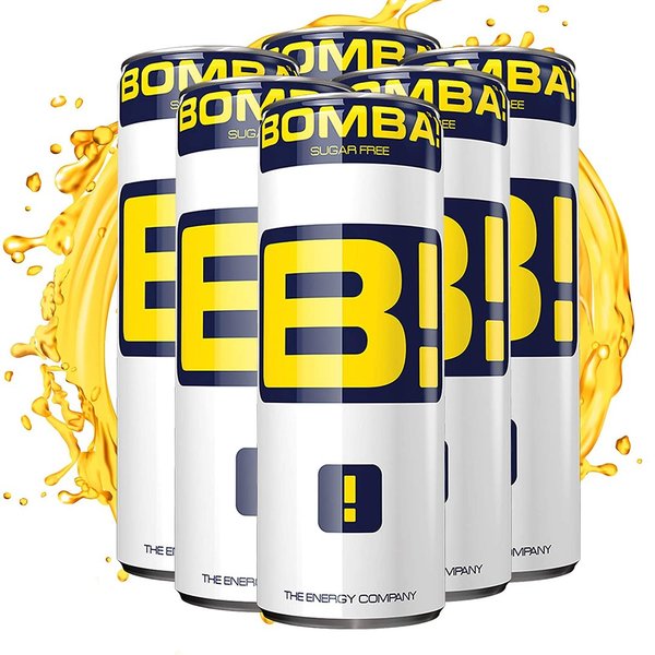 BOMBA! Energy Drink Zero Classic Tutti&Frutti 6 x 250 ml (Pfandfrei)