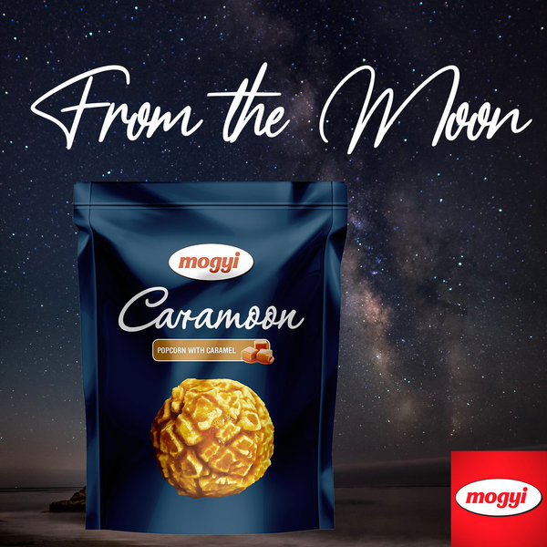 Mogyi CARAMOON Gourmet Popcorn Karamell&Erdnüsse 3x70g
