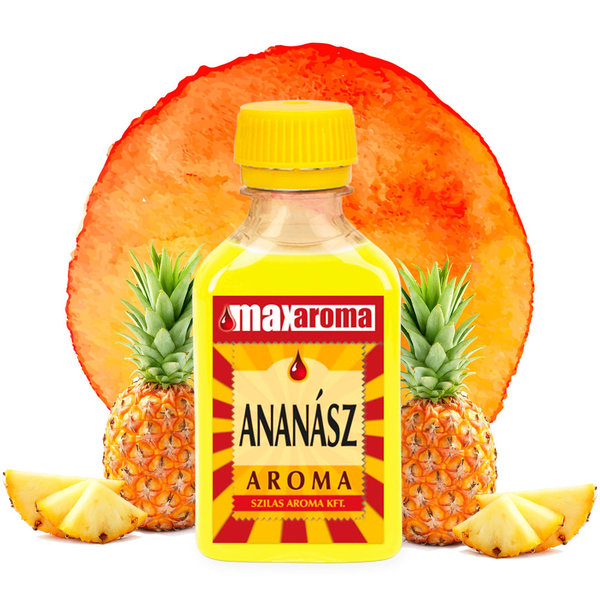 MAX Aroma Flavour Drops Ananas 30ml MHD: 05.02.2025