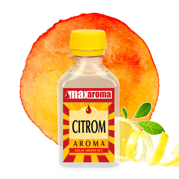 MAX Aroma Flavour Drops Zitrone 30ml MHD: 20.10.2023