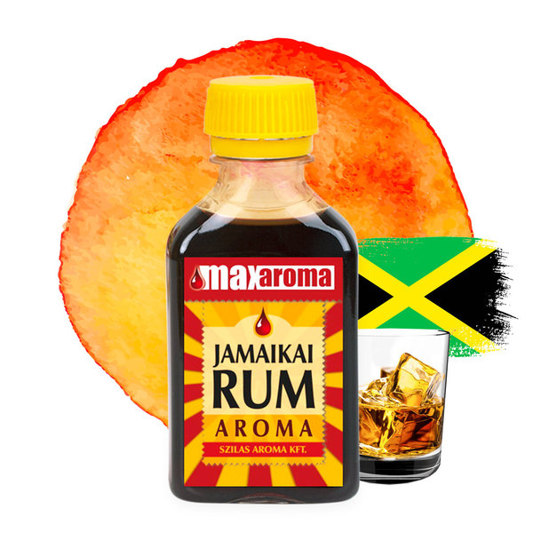 MAX Aroma Flavour Drops Jamaica Rum 30ml MHD: 25.05.2025