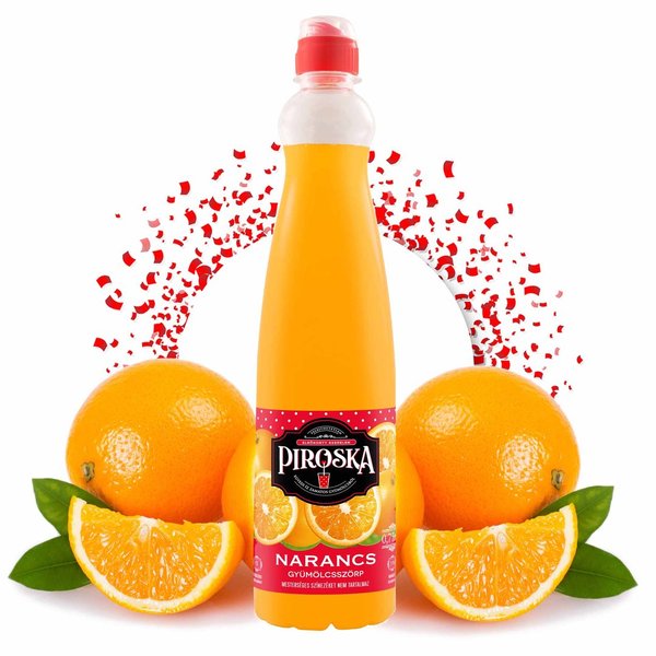 Piroska Sirup Orange 700ml  MHD: 22.09.2022