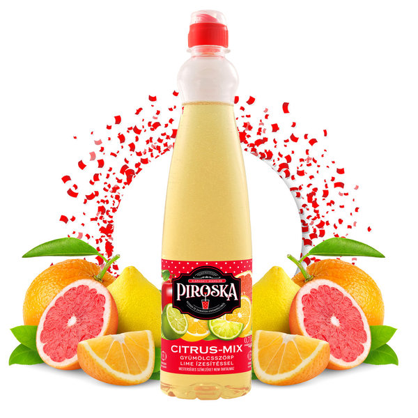 Piroska Sirup Citrus Mix 700ml MHD: 02.09.2022